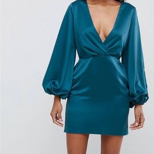ASOS stain mini dress